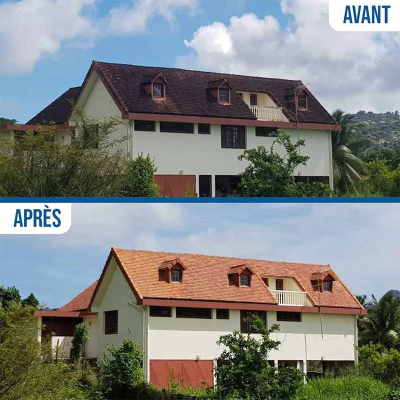 Rénovation toiture hydrofuge